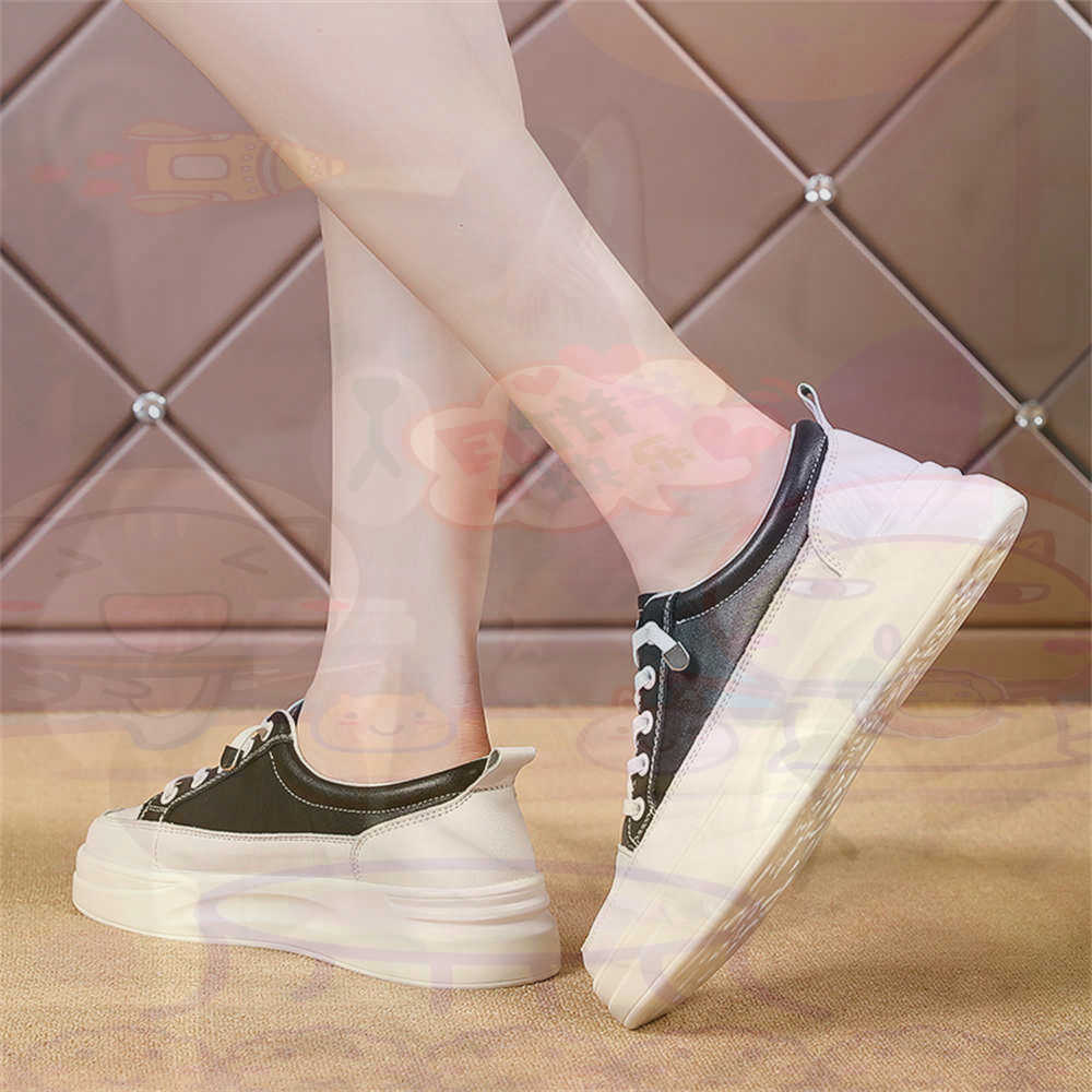 Tech Accessories For Students - LACE-up Chunky Loafers ผู้หญิงสเก็ตบอร์ดกีฬารองเท้าตะกร้ารองเท้าผ้าใบจริงแบบพกพาข่าวตะกร้า Teni ที่มีคุณภาพสูง