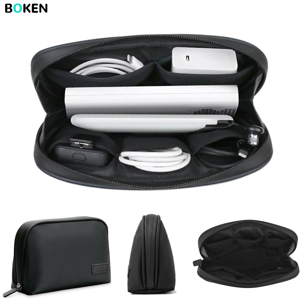 Tech Accessories Travel Case - กระเป๋าใส่อุปกรณ์อิเล็กทรอนิกส์น้ำหนักเบา กันน้ำ พกพาสะดวก สำหรับเก็บสายชาร์จ เหมาะสำหรับการเดินทาง บ้าน