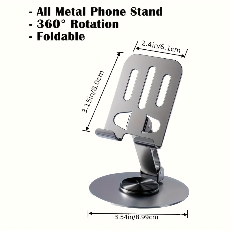 1PC อะลูมิเนียมอเนกประสงค์แบบโ - Phone Stand Aluminum บทวิจารณ์และราคา