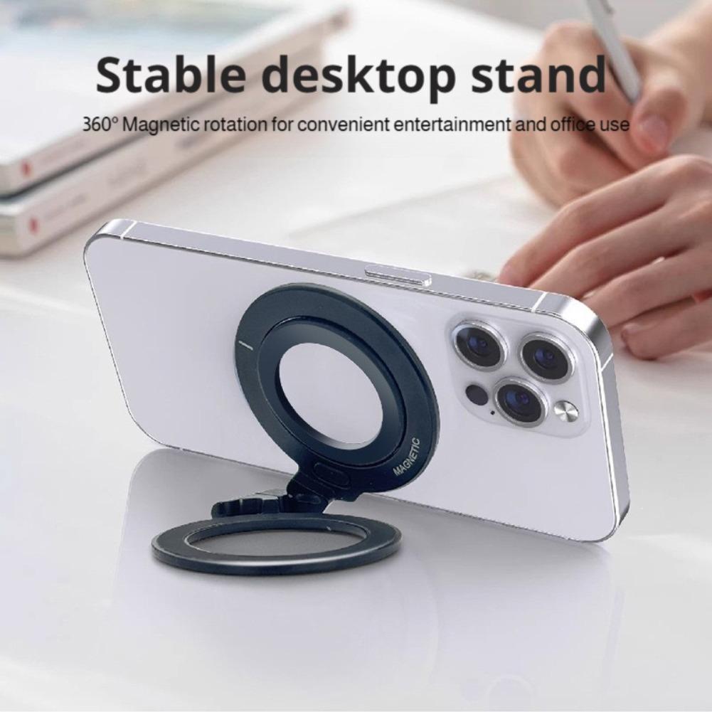 ที่จับโทรศัพท์แบบวงแหวนแม่เหล็ - Phone Stand Aluminum บทวิจารณ์และราคา