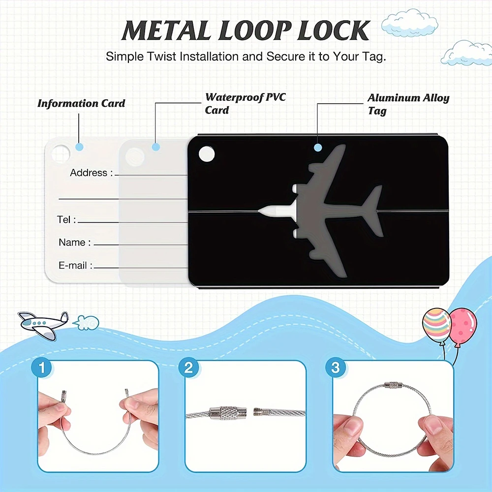 อลูมิเนียมอัลลอยด์แท็กกระเป๋าเ - Tech Accessories For Travel บทวิจารณ์และราคา