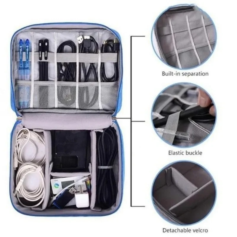 กระเป๋าจัดระเบียบอุปกรณ์อิเล็ก - Tech Accessories Travel Case บทวิจารณ์และราคา