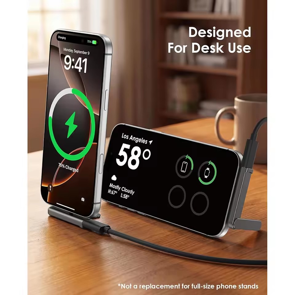 2/1PCS แบบพกพา USB C ถึง 3.5 ม - Phone Stand Aluminum บทวิจารณ์และราคา