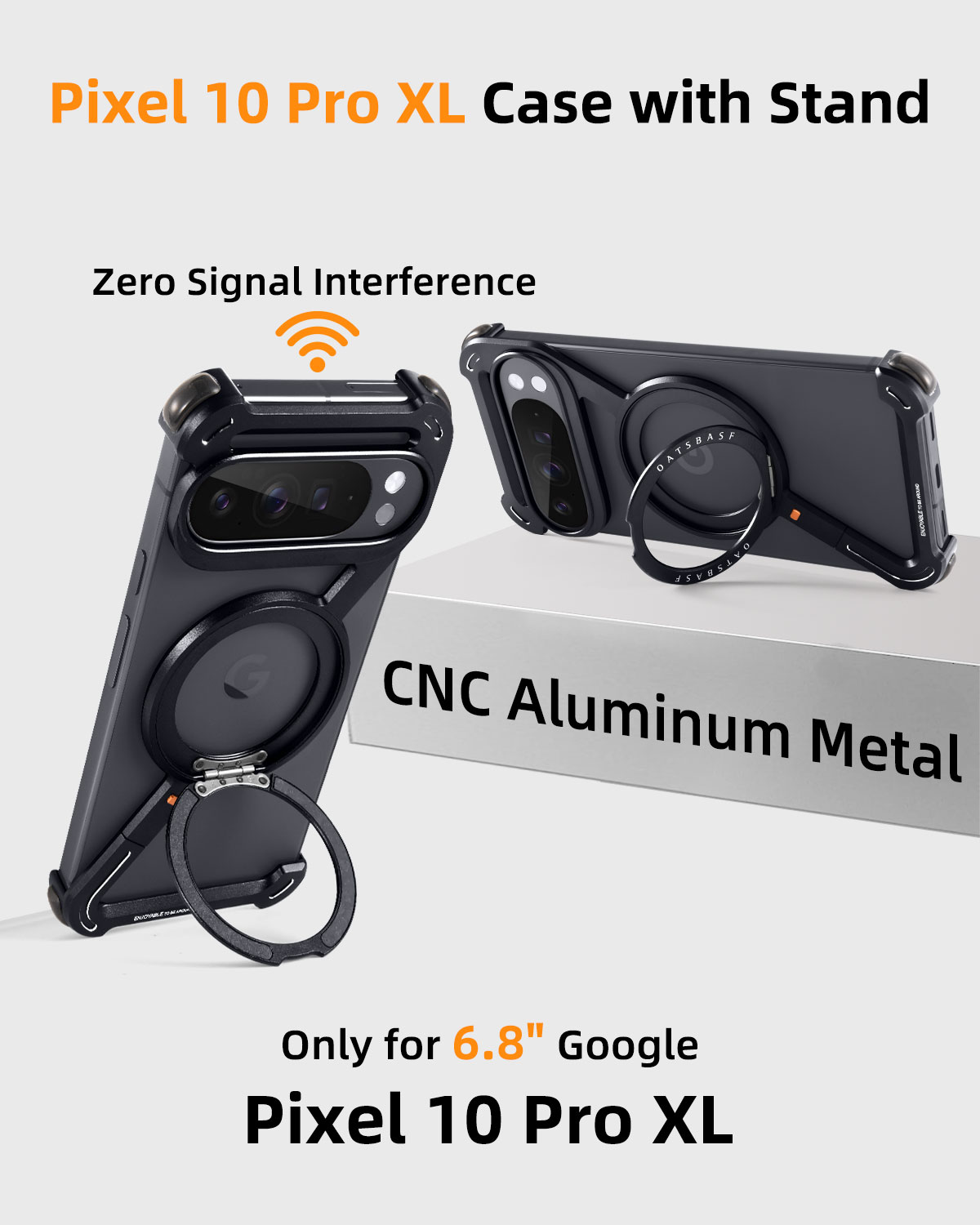 เคสโทรศัพท์โลหะโอ๊ตบาสฟสำหรับก - Phone Stand Aluminum บทวิจารณ์และราคา