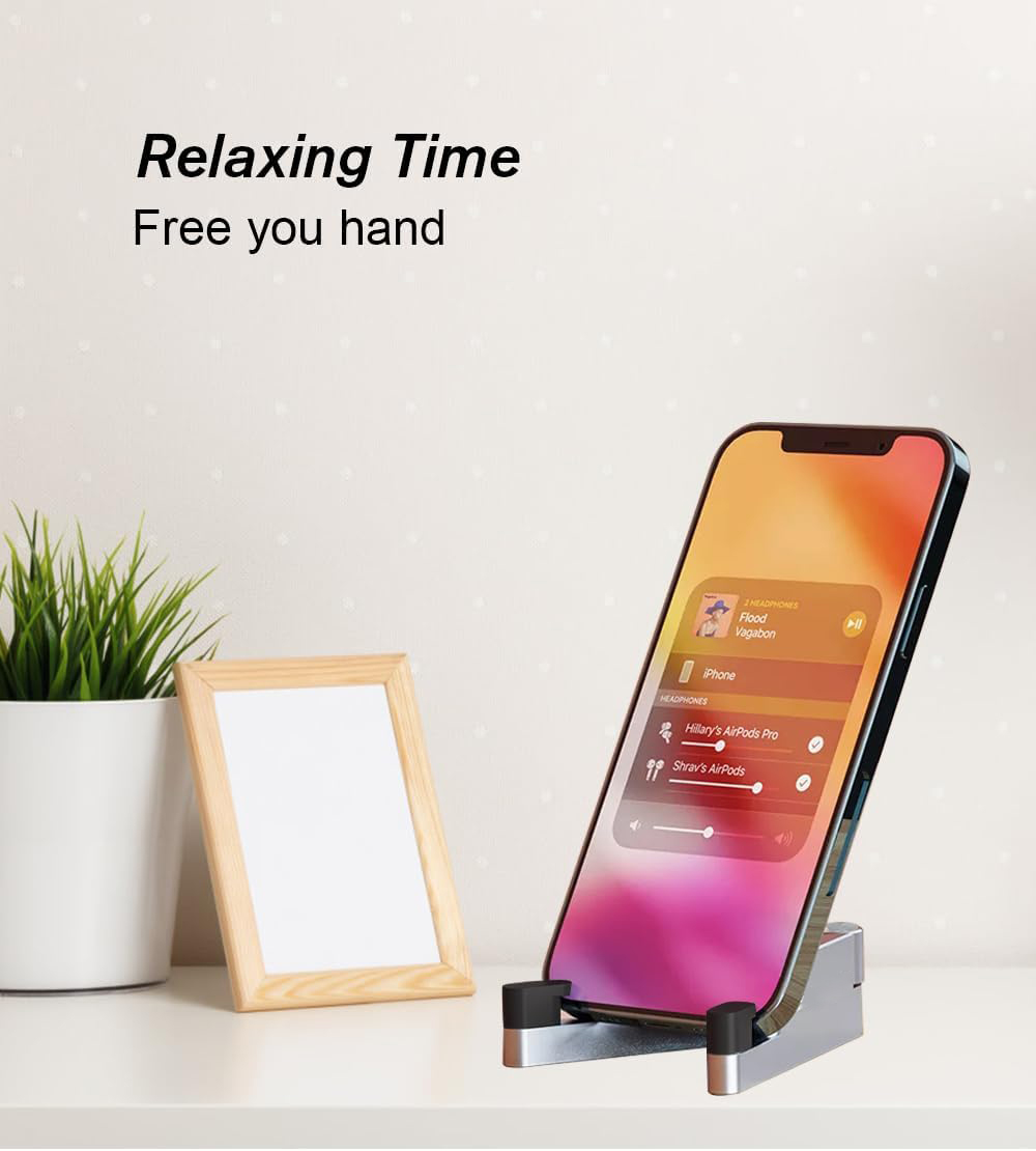 ขาตั้งโทรศัพท์มือถืออะลูมิเนีย - Phone Stand Aluminum บทวิจารณ์และราคา