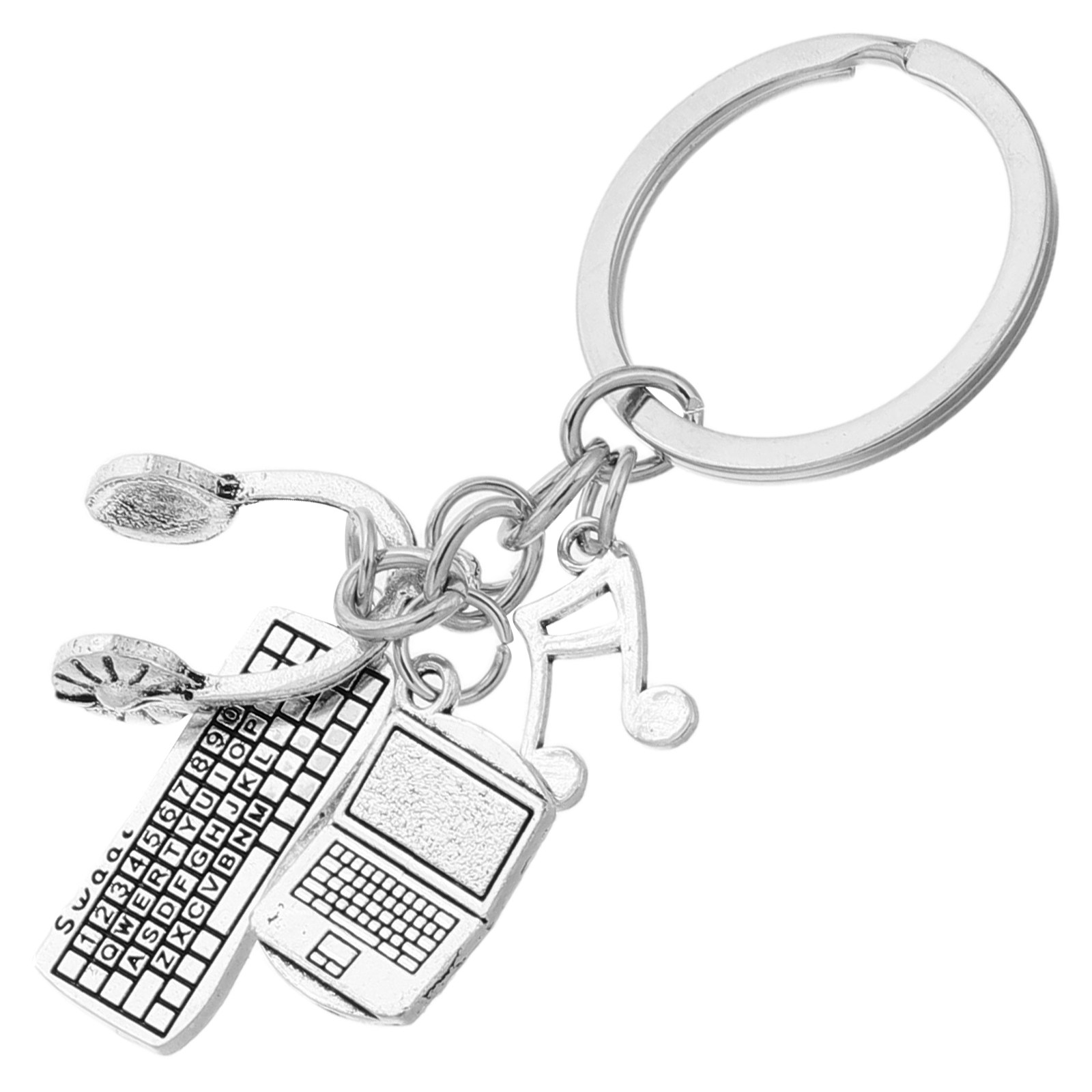 พวงกุญแจวิศวกร คีย์บอร์ดโลหะ เ - Tech Accessories For Students บทวิจารณ์และราคา