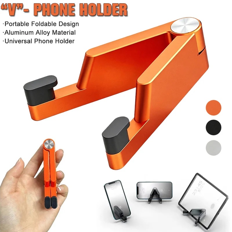 ขาตั้งโทรศัพท์มือถือแบบพกพา อล - Phone Stand Aluminum บทวิจารณ์และราคา