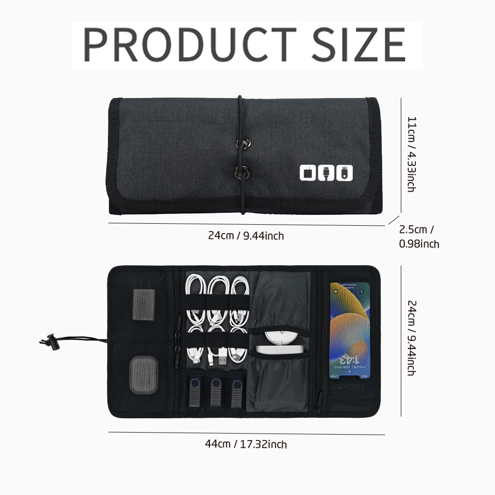 กระเป๋าจัดเก็บอุปกรณ์อิเล็กทรอ - Tech Accessories Travel Case บทวิจารณ์และราคา