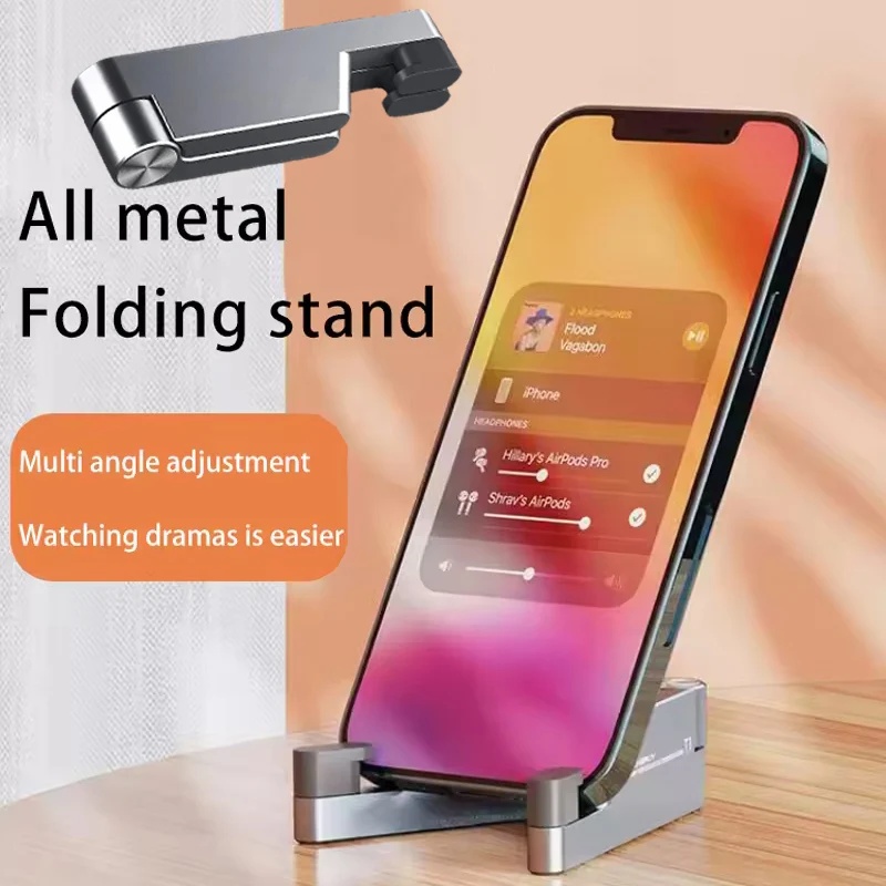 ขาตั้งโทรศัพท์มือถือแบบพกพา อล - Phone Stand Aluminum บทวิจารณ์และราคา