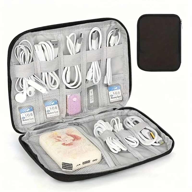 กระเป๋าเก็บอุปกรณ์อิเล็กทรอนิก - Tech Accessories Travel Case บทวิจารณ์และราคา