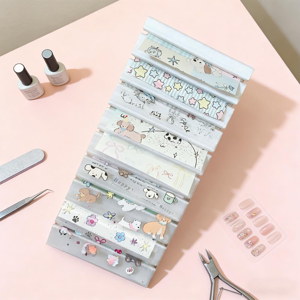 กล่องเก็บฟอยล์ลายเล็บแบบพกพา 1 - Tech Accessories Travel Case บทวิจารณ์และราคา