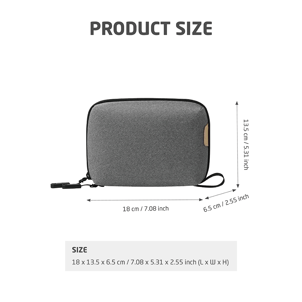 กระเป๋าจัดเก็บอุปกรณ์อิเล็กทรอ - Tech Accessories Travel Case บทวิจารณ์และราคา