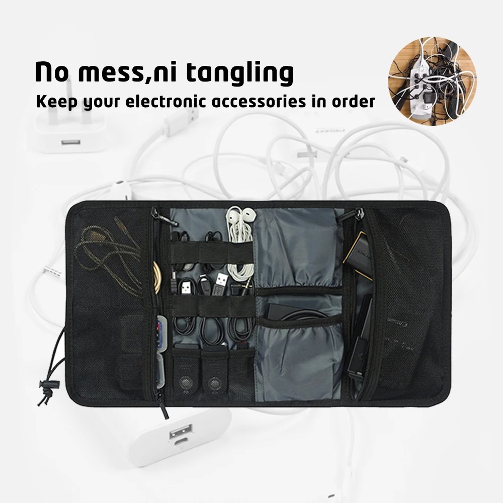 กระเป๋าใส่สายไฟออแกไนเซอร์อิเล - Tech Accessories Travel Case บทวิจารณ์และราคา