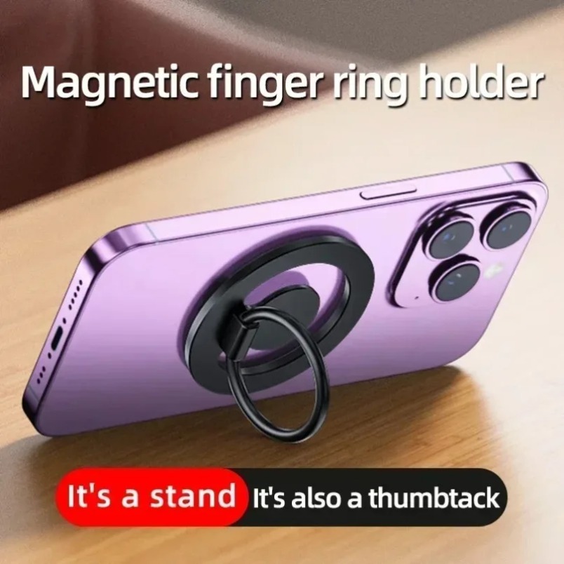 แท่นวางโทรศัพท์แม่เหล็กสองด้าน - Phone Stand Aluminum บทวิจารณ์และราคา