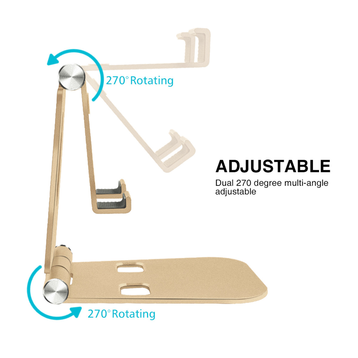 ขาตั้งโทรศัพท์โลหะอเนกประสงค์  - Phone Stand Aluminum บทวิจารณ์และราคา